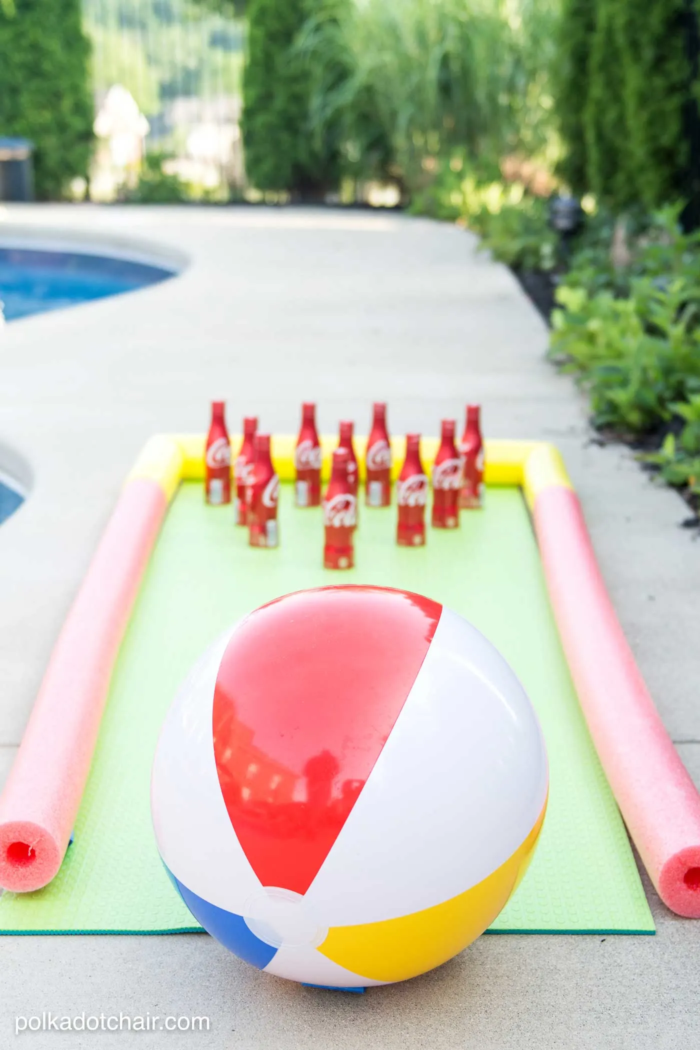 Beach Ball Bowling