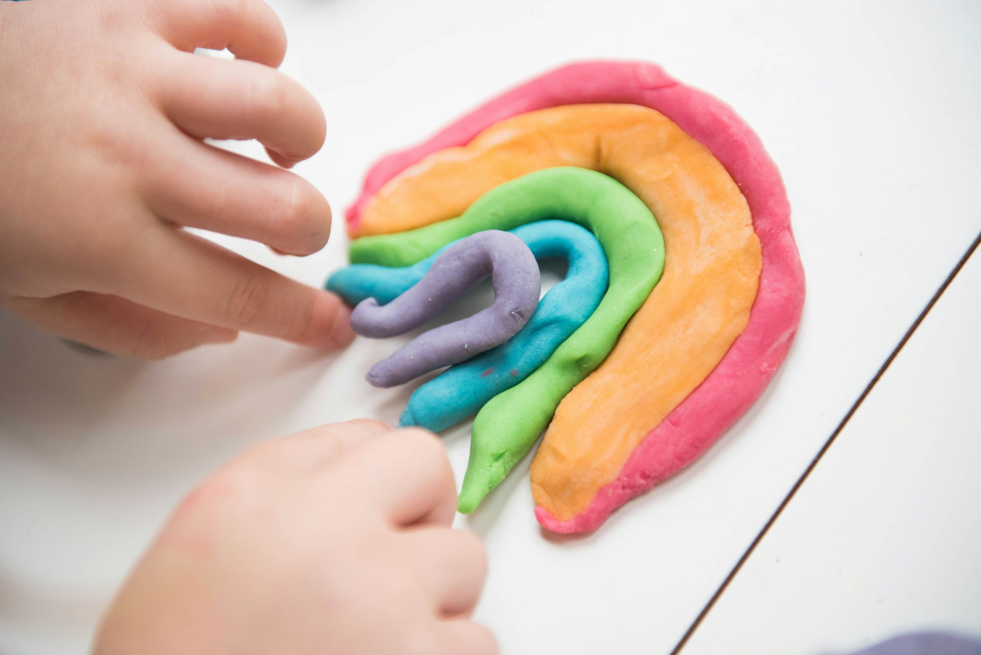 Play with Modeling Clay or Play Dough