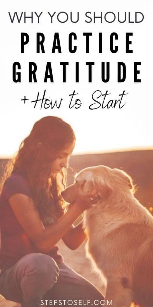 Why you should practice gratitude +how to start