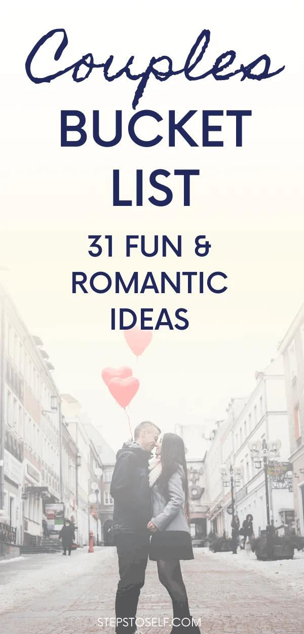 Couples bucket list pin image
