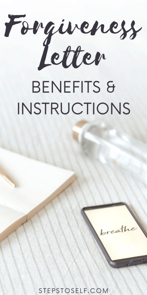 Forgiveness letter benefits + instructions