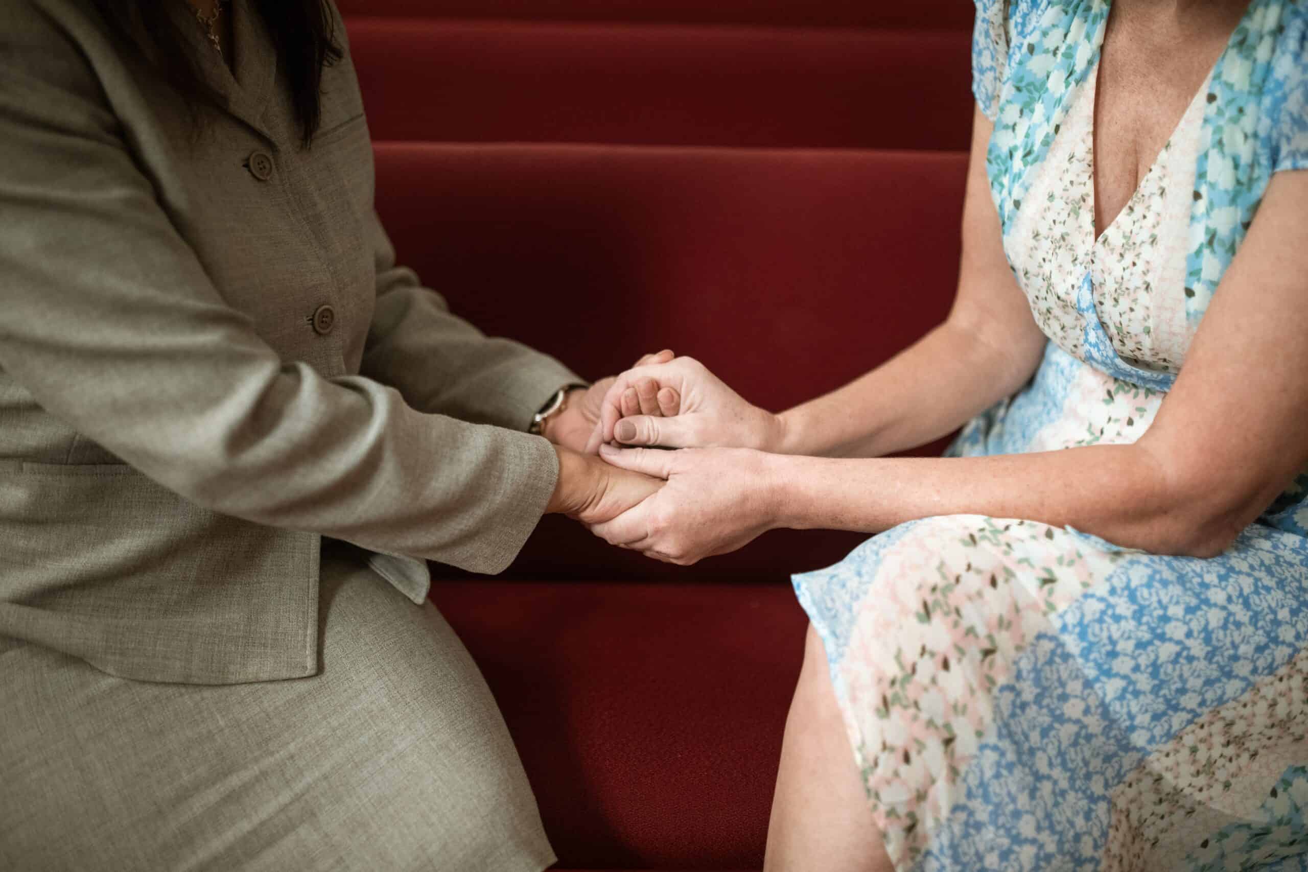 holding hands gratitude
