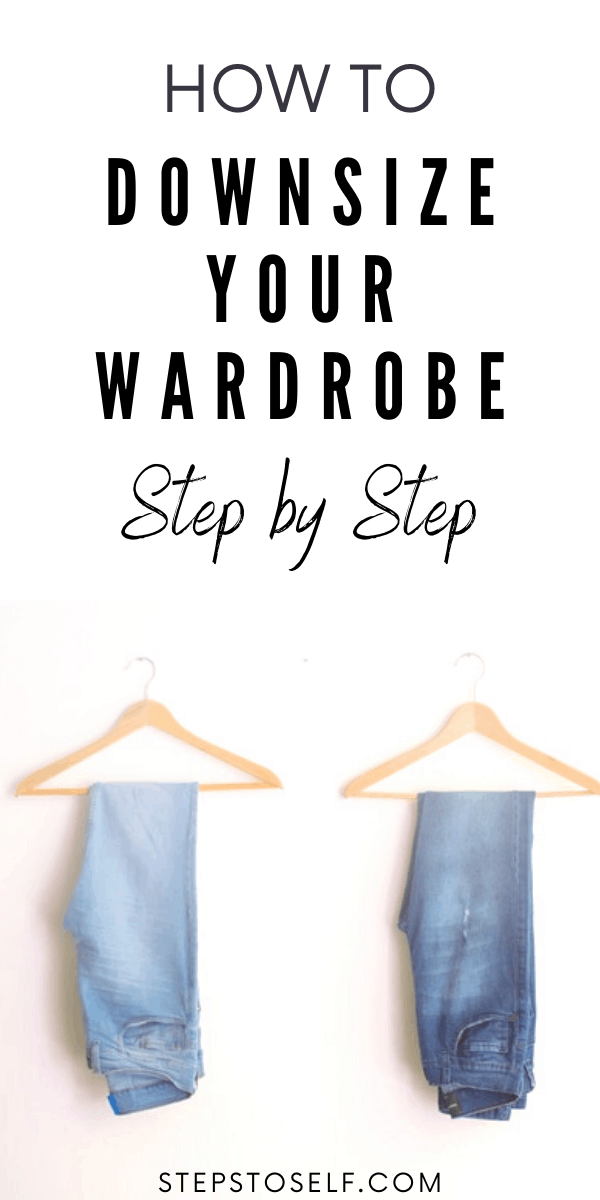 How to downsize your wardrobe