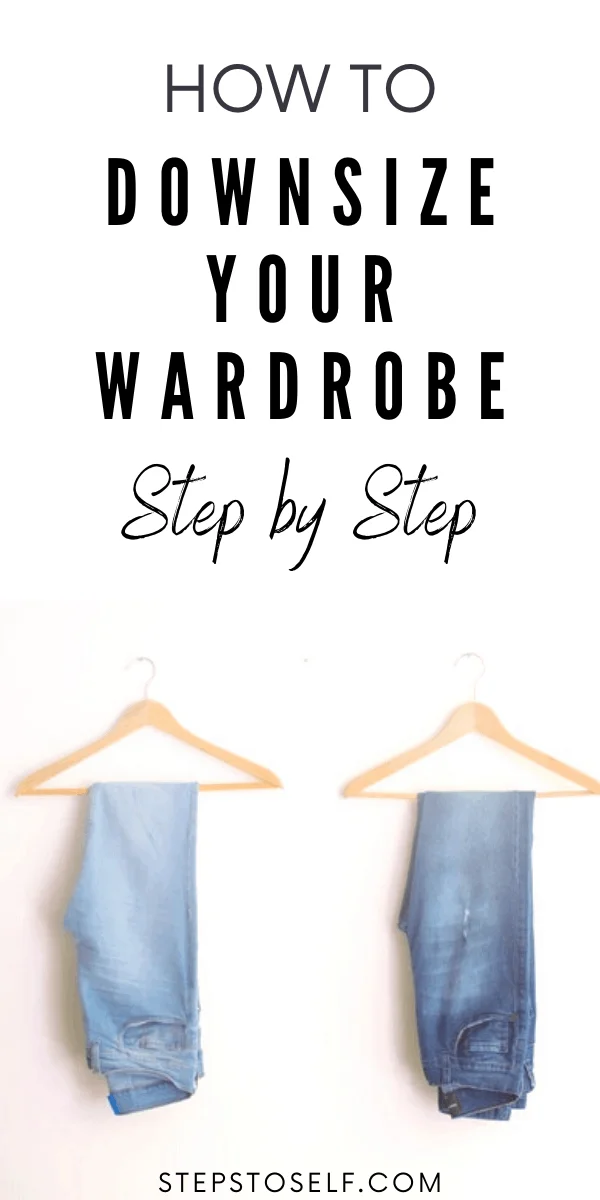 How to downsize your wardrobe