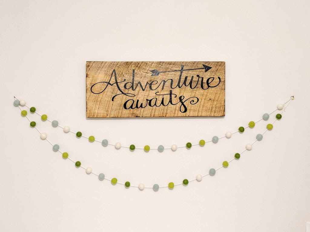 adventure waits nursery art