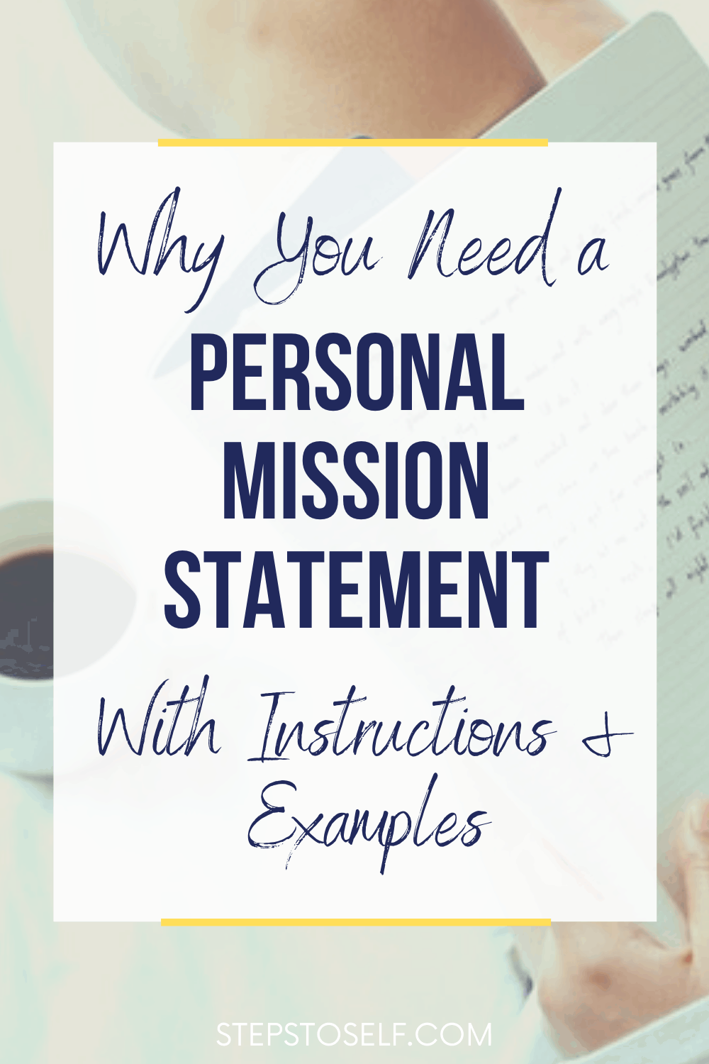 Why you need a personal mission statement pin image