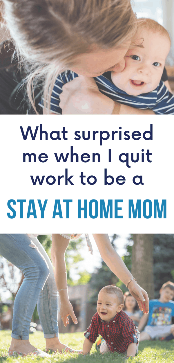Working Mom to Stay at Home Mom Transition
