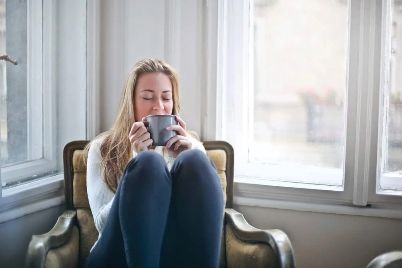 Woman relaxing